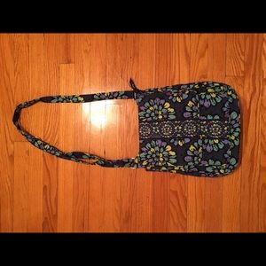 Vera Bradley Indigo Pop Crossbody Tote