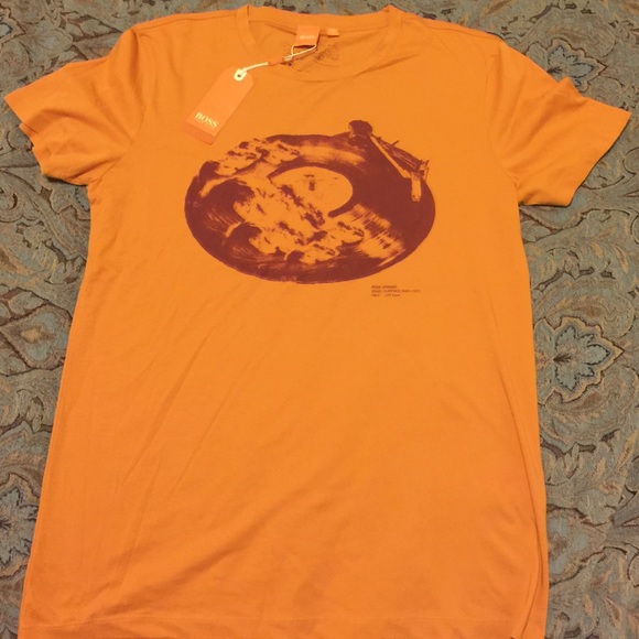 Hugo Boss orange label graphic tshirt