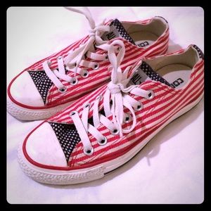 Converse American Flag