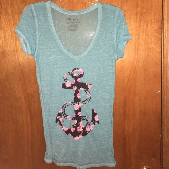 Anchor tee shirt