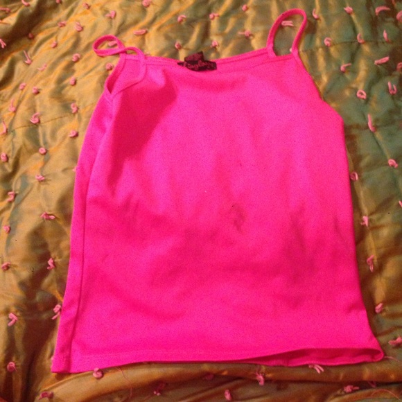 Pink tank top