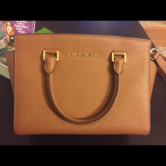 Michael Kors "Selma" Medium Satchel