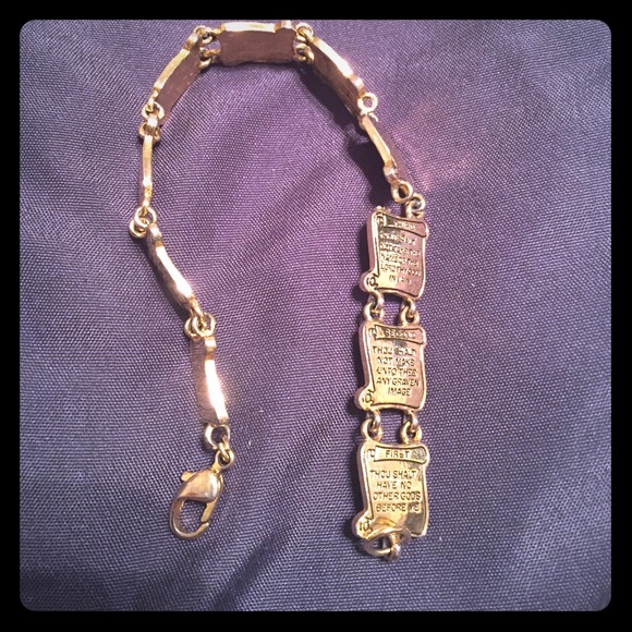 Ten Commandments bracelet