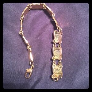 Ten Commandments bracelet