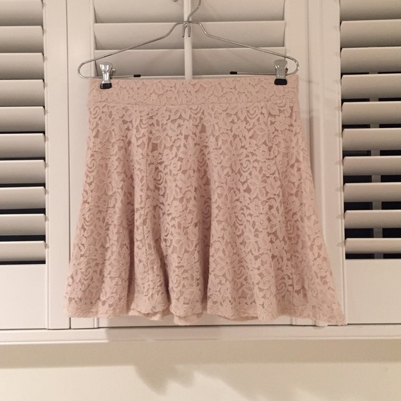 Lace skater skirt