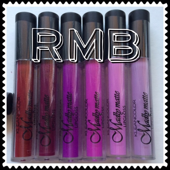 Set of 6 matte liquid lipstick - Picture 2 of 3