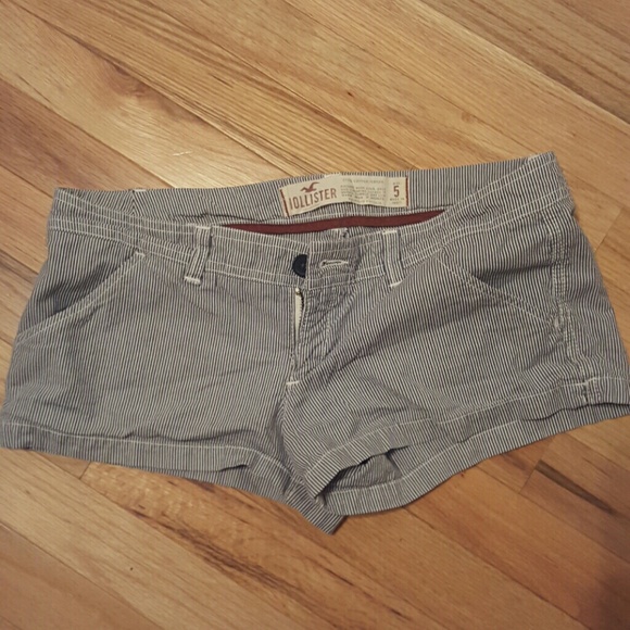 Pin-striped shorts