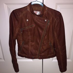 Bernardo Collection Leather Jacket