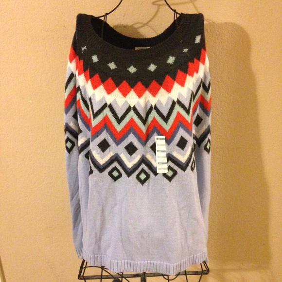 Old Navy Sweaters - Cute old navy fair isle comfy sweater size xxl