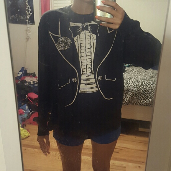 Tuxedo shirt