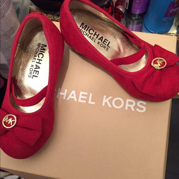 Red Michael Kors  toddler size 7