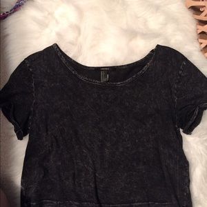 Forever 21 acid wash tee