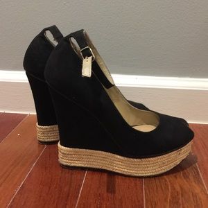 Wedge Espadrilles w/ankle strap