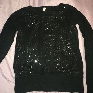 sparkly girls sweater