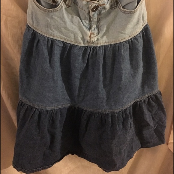 Girls Guess jean skirt