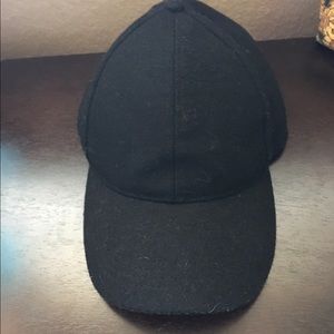 All black cotton on hat