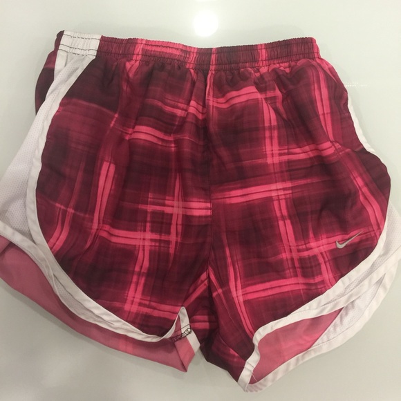 Women's Red Nike Running Shorts 2hr sale