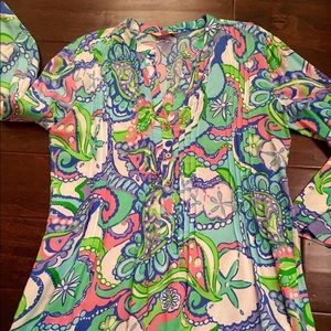 Lilly Pulitzer - dress small S - turquoise perfect