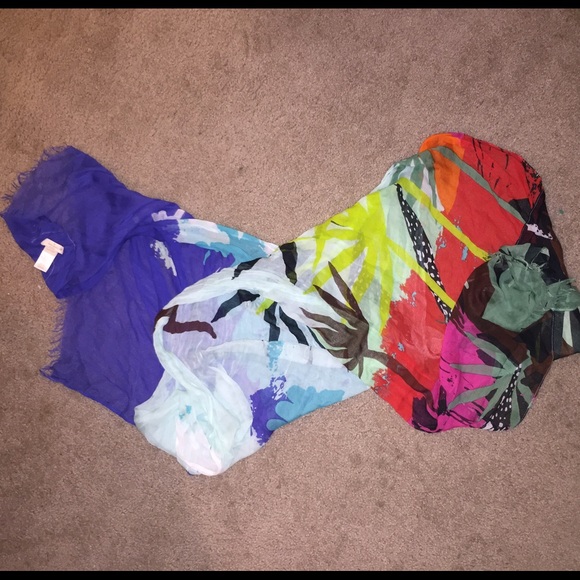 Kate Spade bright scarf