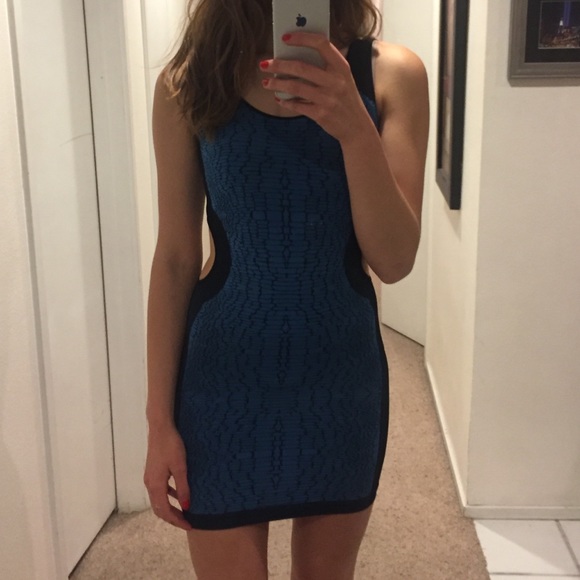bebe Dresses & Skirts - Bebe body con dress with side cutouts
