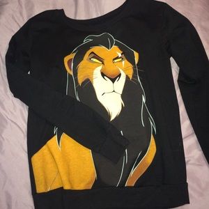 lion king character sweater