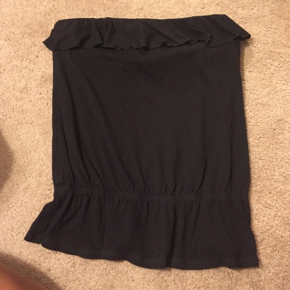 Black tube top