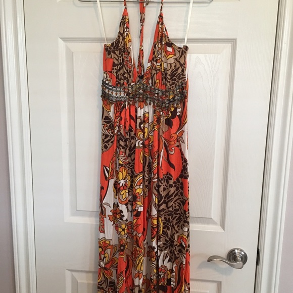 Ladies Maxi Sky dress