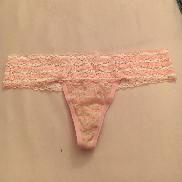 Pink! by victorias secret thong