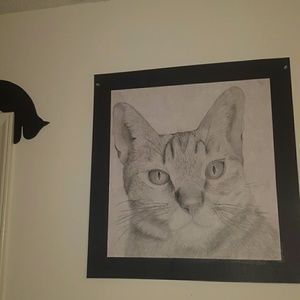 Cat portrait- original drawing