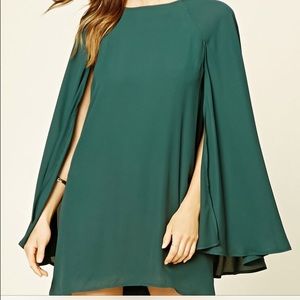 NWT Forever 21 Bell sleeved shift dress