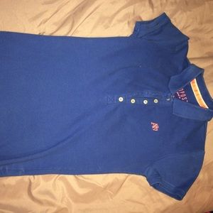 Aeropostale blue polo shirt