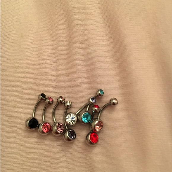 Bellybutton ring bundle - Picture 1 of 2