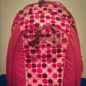 Adorable Pink Jansport Backpack