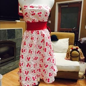 Collectif Clothing cherry dress