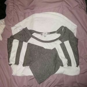 3/4 sleeve soft jersey shirt