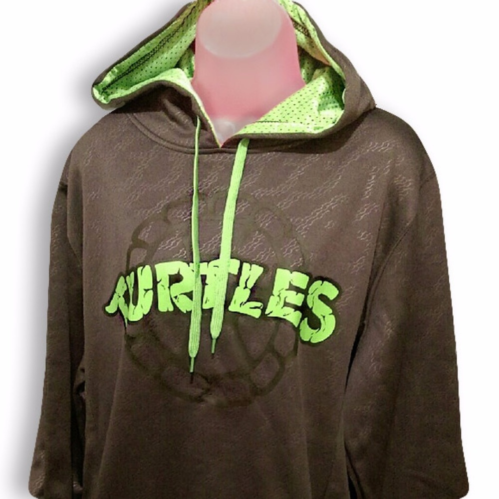 TMNT Turtles hoodie Nickelodeon sz L