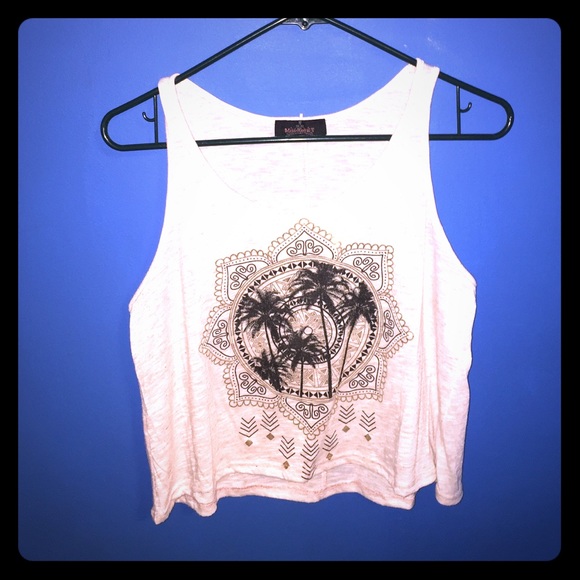Flower gold tank