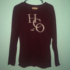Long sleeve Hollister top