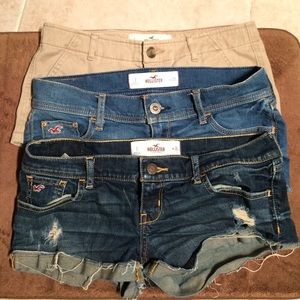 Hollister shorts bundle!