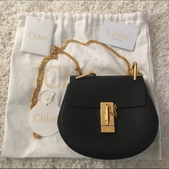 Chloe Handbags - Chloe mini drew black NWT