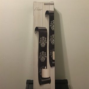 Brand New 2 Piece Metal Wall Sconce