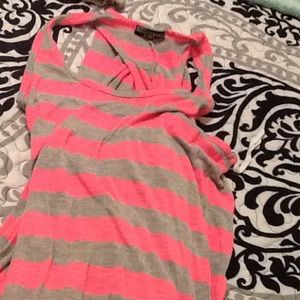 Gray and pink sundress