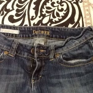 Decree boot cut blue jeans👖