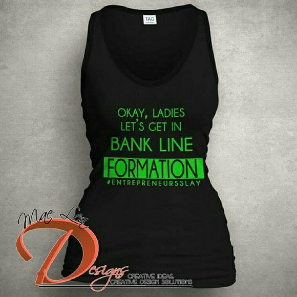 Bank Formation Black Tank
