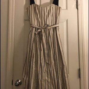 Beautiful silk striped dress!