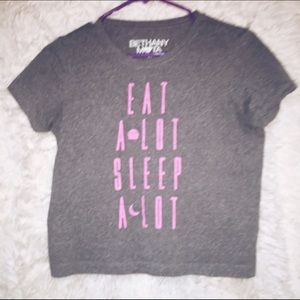 Bethany Mota Graphic Crop Top
