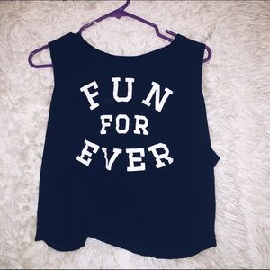 "Fun Forever" Graphic Tank