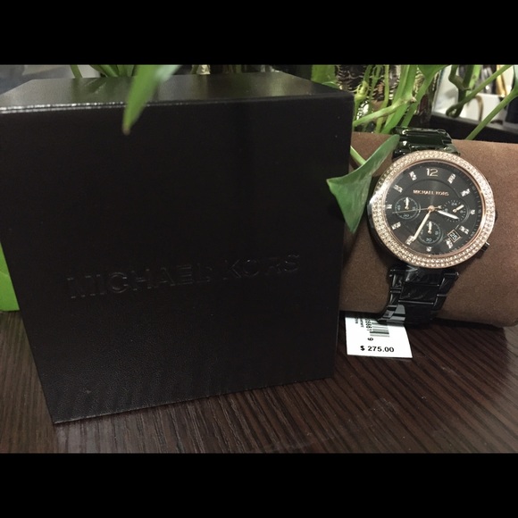MK Women's parker black watch