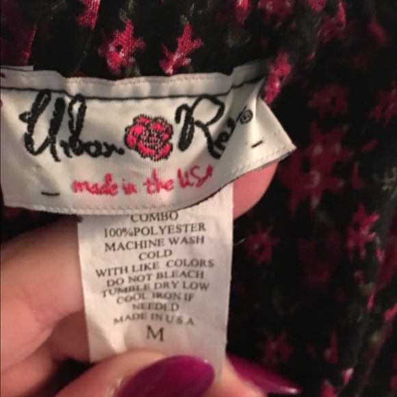 Urban Rose strapless floral pattern dress - Picture 2 of 2