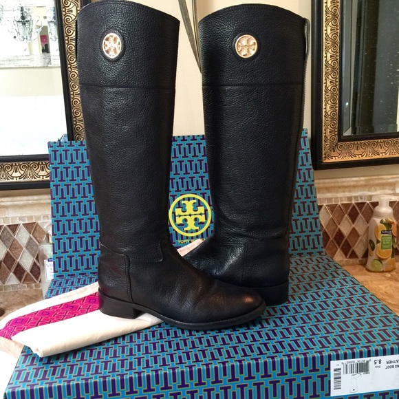 💯% Authentic Tory Burch Junction Riding Boot